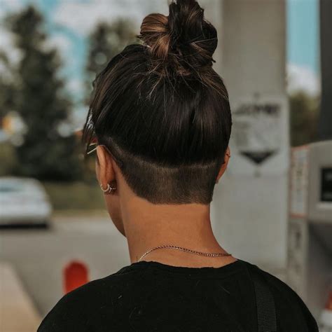 undercut frau|unique undercuts for women.